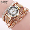 Luxury Rhinestone Bracelet Ladies Quartz