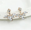 Crystal Bow Flowers Anchors Stud Earrings